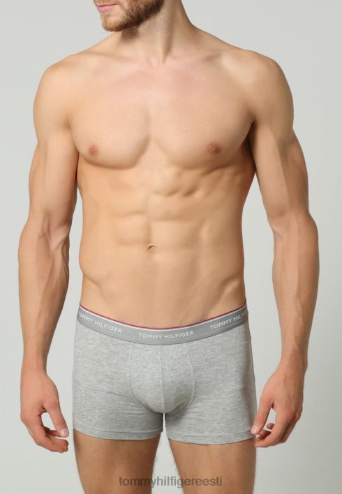 esmaklassilised 3 komplekti püksid RJV626823 hall/must/valge Tommy Hilfiger