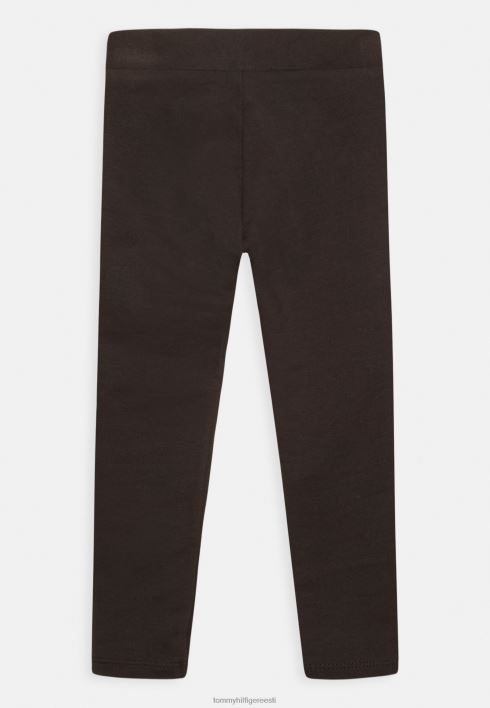 hädavajalikud säärised püksid RJV625409 must Tommy Hilfiger