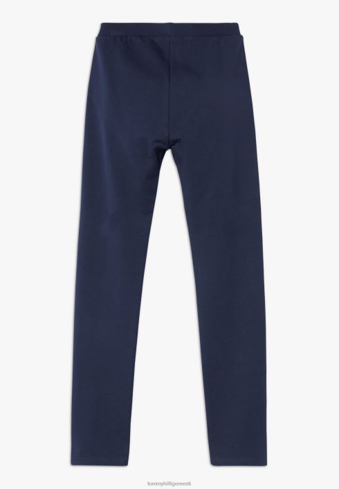 hädavajalikud säärised püksid RJV628812 sinine Tommy Hilfiger