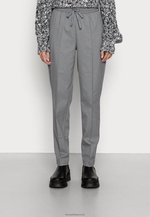 kitsenev tõmmake püksid RJV627287 helehall kanarbik Tommy Hilfiger