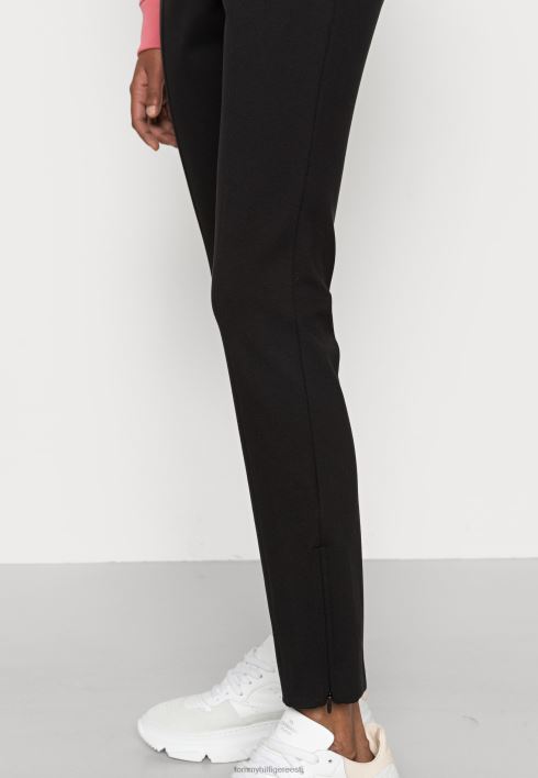 milano lõhikuga püksid RJV624214 must Tommy Hilfiger