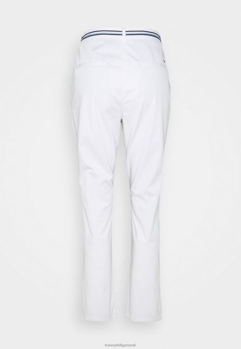moodsad õhukesed püksid RJV628697 valge Tommy Hilfiger