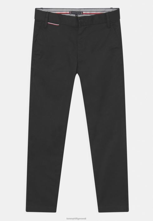 püksid chino RJV625123 must Tommy Hilfiger