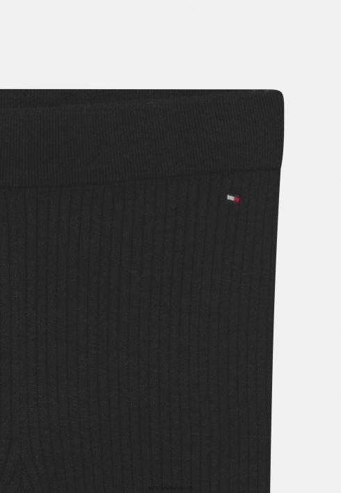 püksid püksid RJV628507 must Tommy Hilfiger