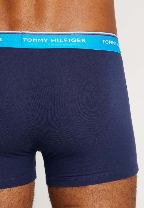 pagasiruumi 3 pakki püksid RJV628867 sinine Tommy Hilfiger