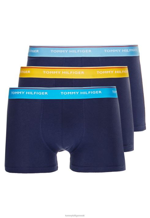 pagasiruumi 3 pakki püksid RJV628867 sinine Tommy Hilfiger