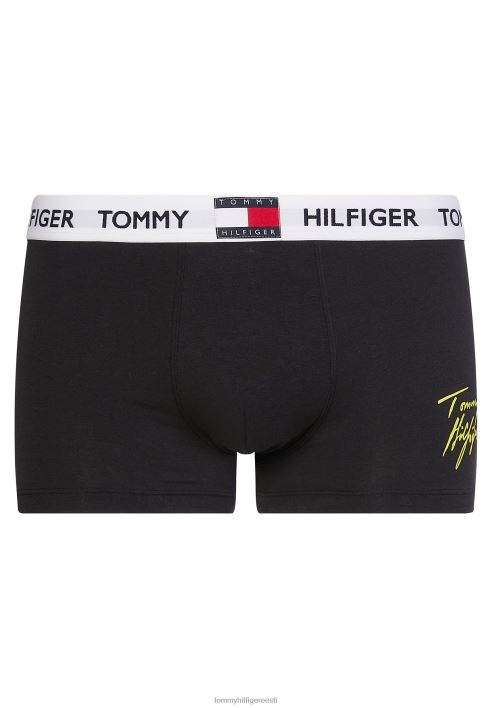 pagasiruumi mustriga püksid RJV628910 must Tommy Hilfiger