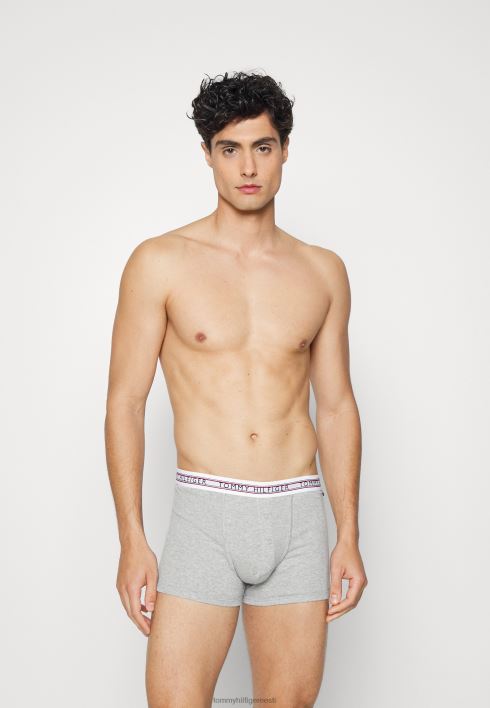 pagasiruumi püksid RJV627144 helehall kanarbik Tommy Hilfiger