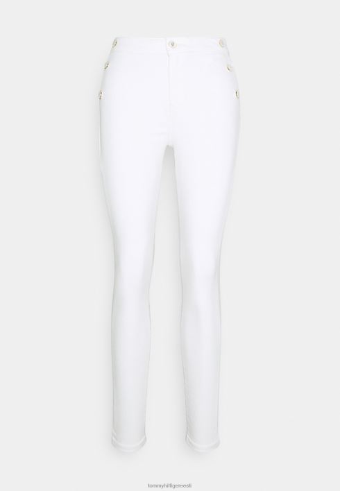 pehmed harlemi püksid RJV628112 valge Tommy Hilfiger