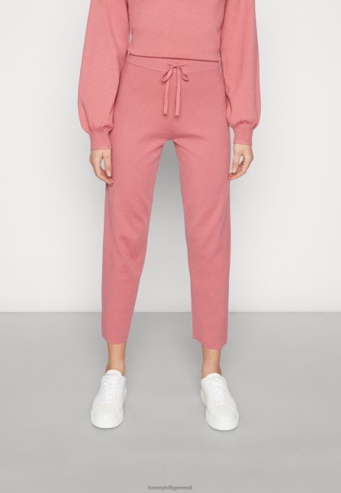 pehmed kitsenevad püksid RJV625380 inglise roosa Tommy Hilfiger