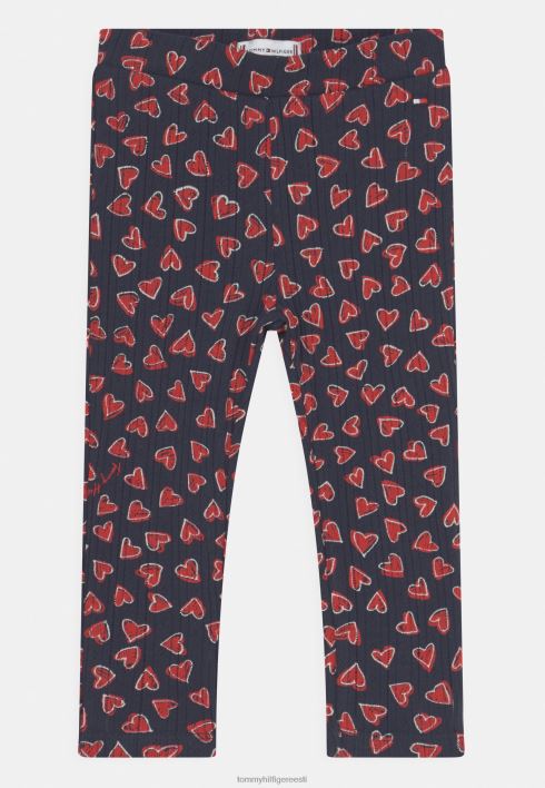 sõbrapäeva säärised püksid RJV626192 tumesinine Tommy Hilfiger