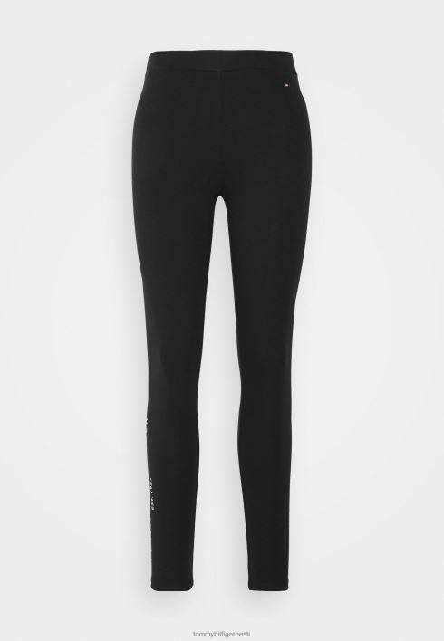 säärised püksid RJV627618 must Tommy Hilfiger