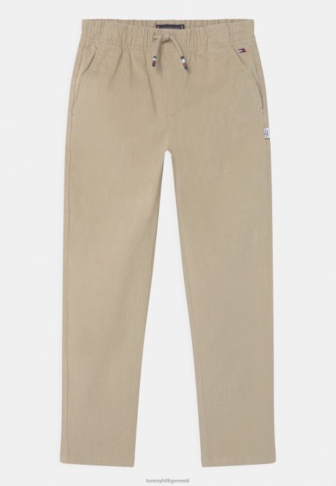 tõmba jalga püksid RJV626026 savanni liiv Tommy Hilfiger