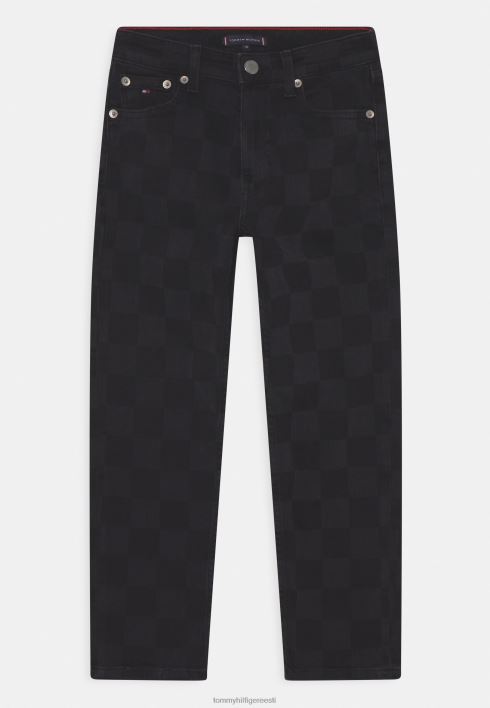 uisutaja püksid RJV625298 must denim Tommy Hilfiger