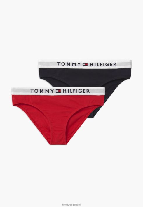 2 pakki pükse RJV626984 punane Tommy Hilfiger