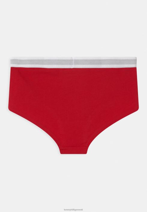 lühikesed 2-pakilised püksikud RJV628971 esmane punane/kõrbetaevas Tommy Hilfiger
