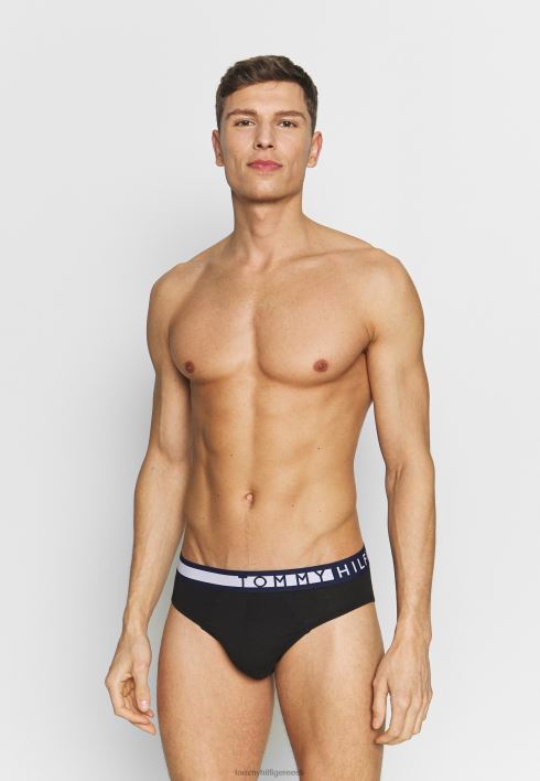 short 3 pakki püksikud RJV628869 must Tommy Hilfiger