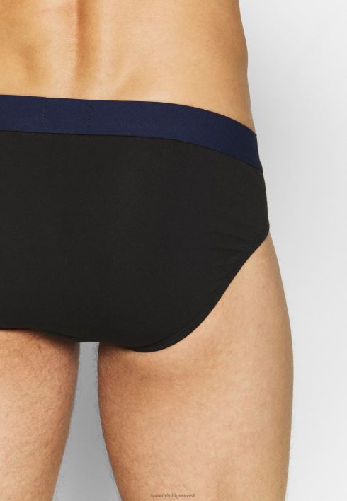 short 3 pakki püksikud RJV628869 must Tommy Hilfiger