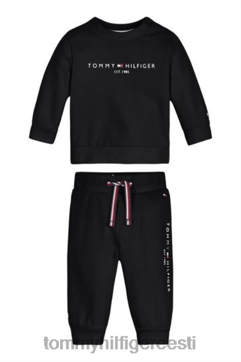 Beebile vajalik kaheosaline komplekt RJV623529 must Tommy Hilfiger