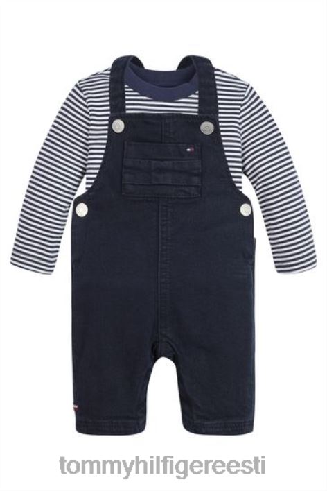 beebi teksapükste komplekt RJV623690 sinine Tommy Hilfiger