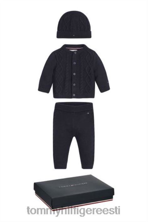 beebikaabliga kootud kingipaki komplekt RJV623392 sinine Tommy Hilfiger