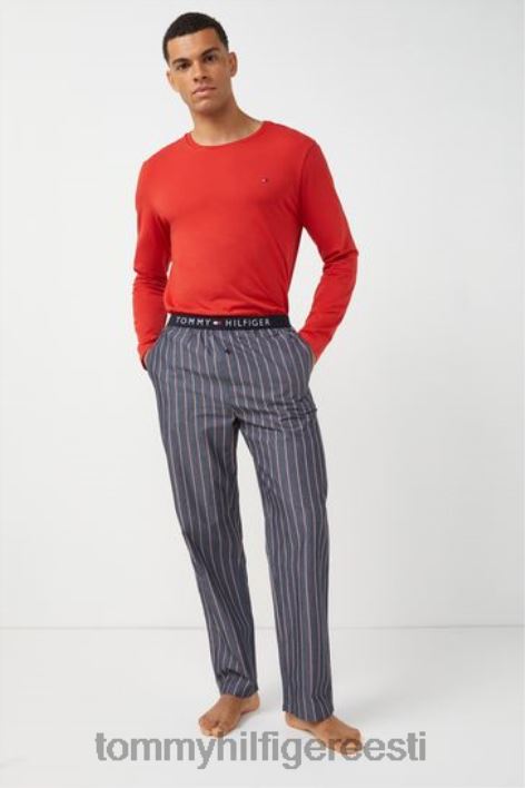 originaal pikkade varrukatega pidžaamakomplekt RJV623415 punane Tommy Hilfiger