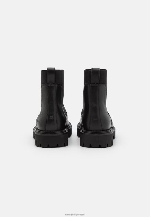 esmaklassilised tursked klassikalised poolsaapad RJV624475 must Tommy Hilfiger