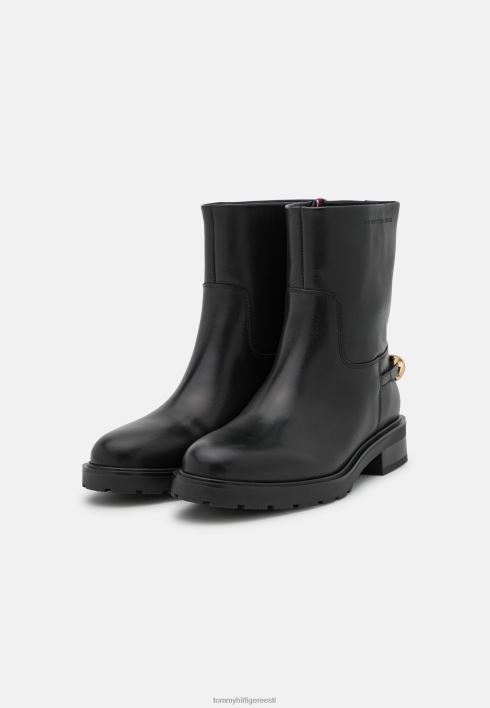 keerake klassikalised poolsaapad RJV624594 must Tommy Hilfiger