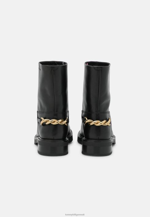 keerake klassikalised poolsaapad RJV624594 must Tommy Hilfiger