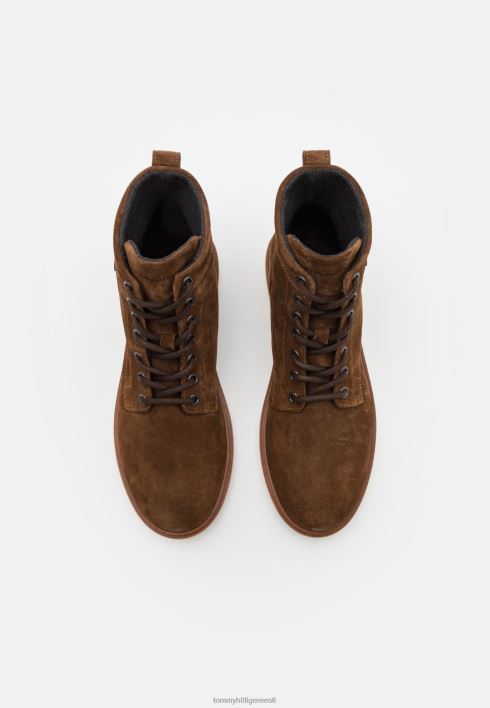 klambriga nööriga poolsaapad RJV624541 rockefelleri pruun Tommy Hilfiger