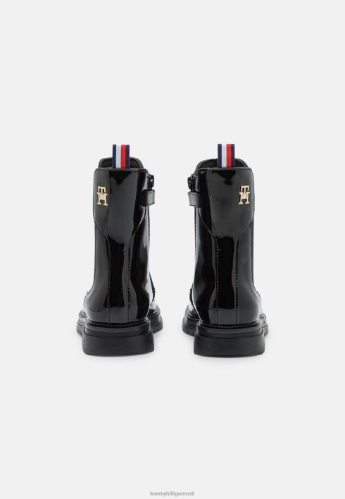 klassikalised poolsaapad RJV624919 must Tommy Hilfiger