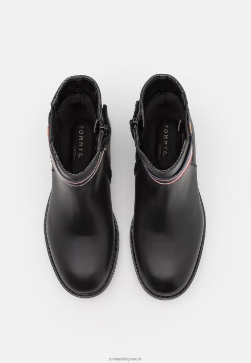 klassikalised poolsaapad RJV626199 must Tommy Hilfiger