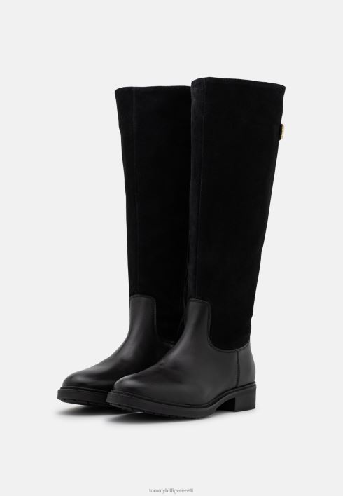 mündi saapad RJV623999 must Tommy Hilfiger