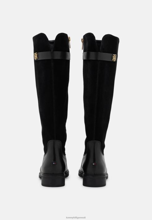 mündi saapad RJV623999 must Tommy Hilfiger