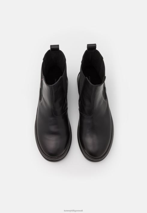 mugavad chelsea klassikalised poolsaapad RJV623978 must Tommy Hilfiger