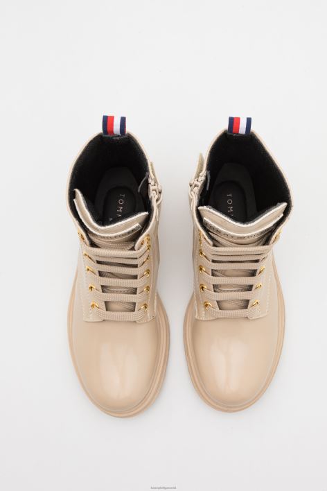 nööriga poolsaapad RJV624390 beež Tommy Hilfiger