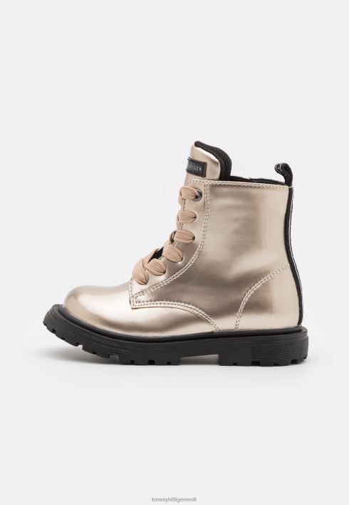 nööriga poolsaapad RJV625841 plaatina Tommy Hilfiger