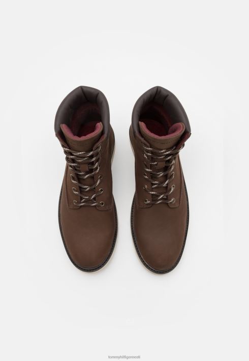 nööriga poolsaapad RJV626289 kakao Tommy Hilfiger