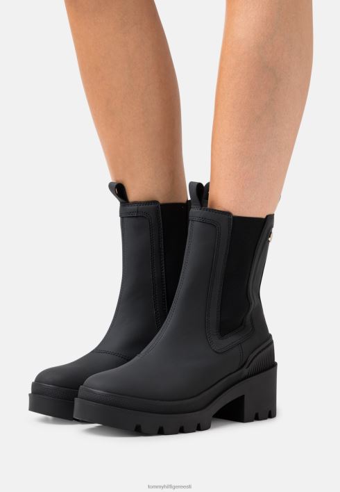 platvormsaapad RJV625534 must Tommy Hilfiger