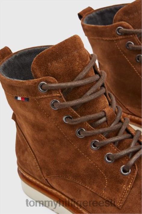 seemisnahast saapad RJV623322 pruun Tommy Hilfiger