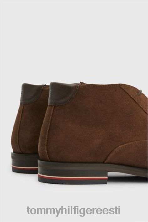 signatuur seemisnahast saapad RJV623592 pruun Tommy Hilfiger