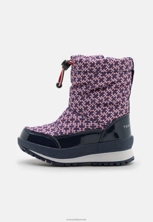 talvesaapad RJV626463 sinine/bordoo Tommy Hilfiger