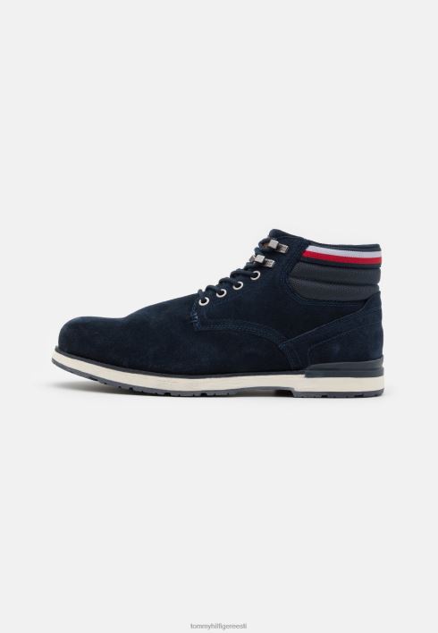 õuesaabas nööriga poolsaapad RJV628696 kõrbe taevas Tommy Hilfiger