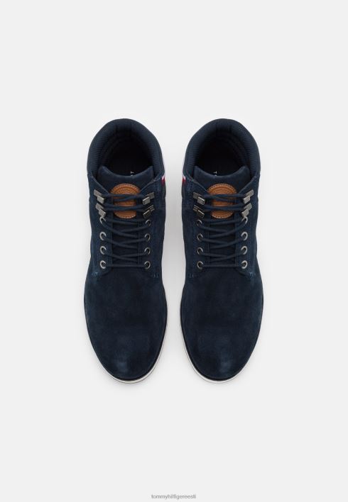 õuesaabas nööriga poolsaapad RJV628696 kõrbe taevas Tommy Hilfiger