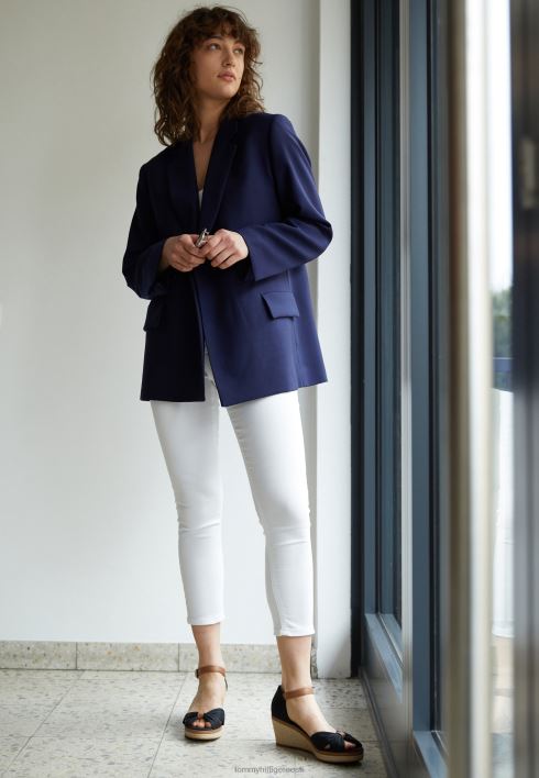 Ikoonilised elba platvormiga sandaalid RJV625570 must Tommy Hilfiger