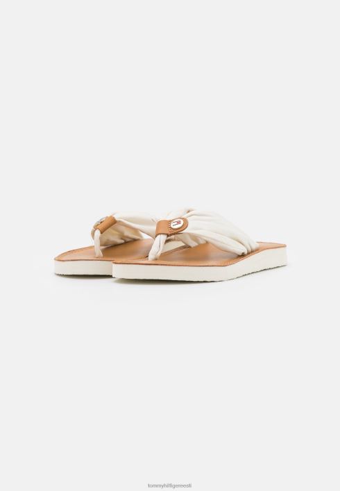 jalatsiga rannasandaalid RJV628322 elevandiluust Tommy Hilfiger