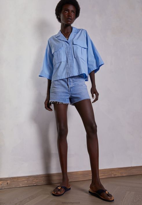 jalatsiga rannasandaalid RJV628624 kõrbe taevas Tommy Hilfiger