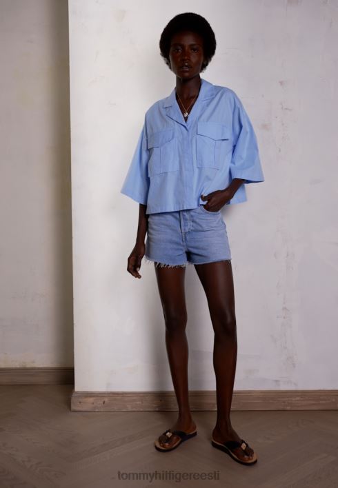 jalatsiga rannasandaalid RJV628624 kõrbe taevas Tommy Hilfiger