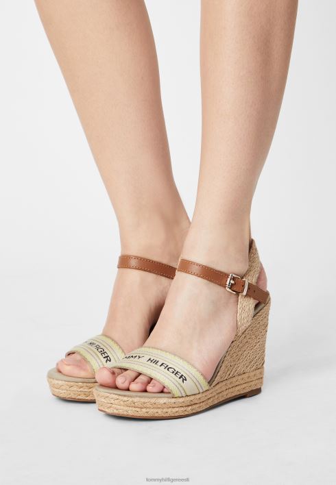 käsitöö platvormiga sandaalid RJV628599 kivi Tommy Hilfiger