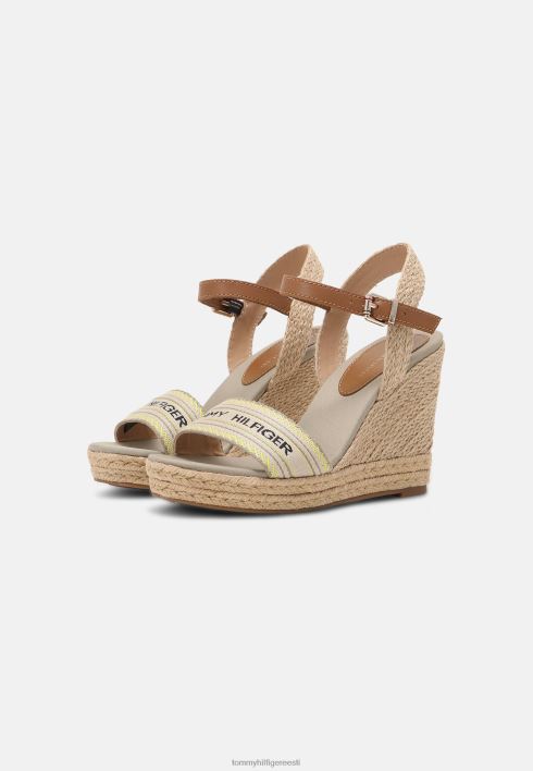 käsitöö platvormiga sandaalid RJV628599 kivi Tommy Hilfiger